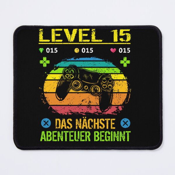 Item preview, Birthday gamer level 15 birthday shirt boys designed and sold by Shirt-Designs.