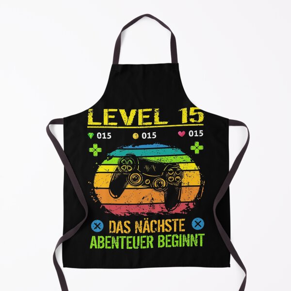 Item preview, Birthday gamer level 15 birthday shirt boys designed and sold by Shirt-Designs.