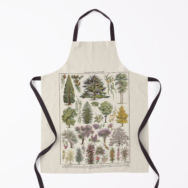 Item preview, Jardins (Arbres D'Ornement) 1 Vintage French Illustration - Ornamental Trees by Millot designed and sold by molamode.
