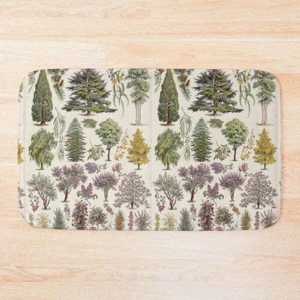 Item preview, Jardins (Arbres D'Ornement) 1 Vintage French Illustration - Ornamental Trees by Millot designed and sold by molamode.