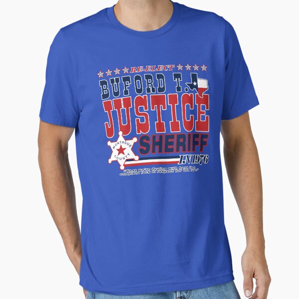 Item preview, Re-Elect Sheriff Buford T. Justice designed and sold by TeeArcade84.