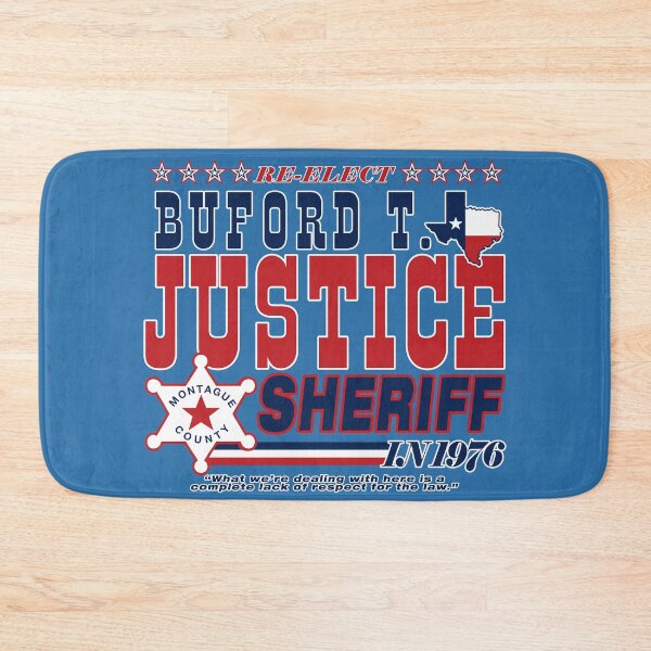Item preview, Re-Elect Sheriff Buford T. Justice designed and sold by TeeArcade84.