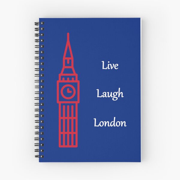 Item preview, Live Laugh London (Blue) designed and sold by JHMPrints.