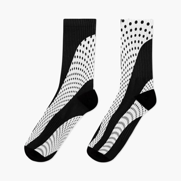 Item preview, Absract Black and White Curves and Dots designed and sold by carolina1.