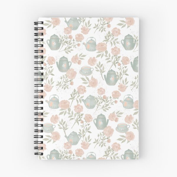 Item preview, English roses and tea party, vintage watercolor hand-painted pattern designed and sold by RoseMaryWP.