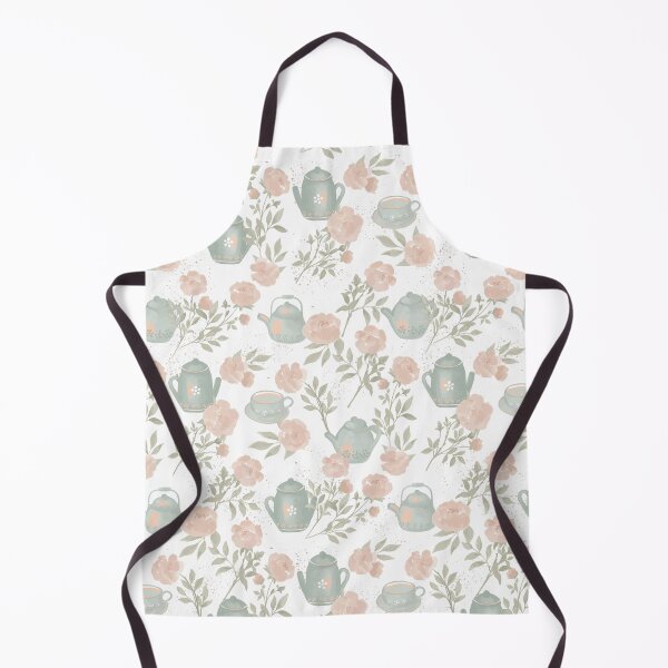 Item preview, English roses and tea party, vintage watercolor hand-painted pattern designed and sold by RoseMaryWP.