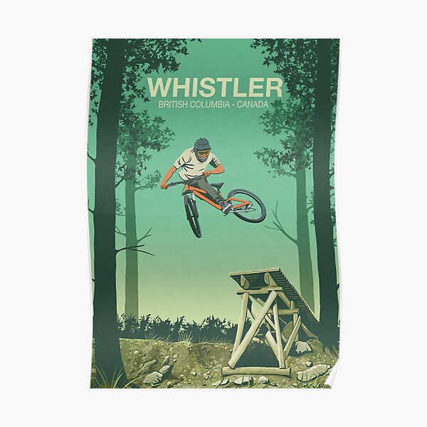 Whistler Mountain Bike Park Poster