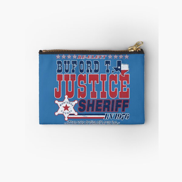 Item preview, Distressed Re-Elect Sheriff Buford T. Justice designed and sold by TeeArcade84.