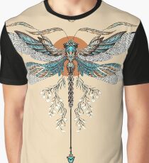 Dragon Fly Tattoo Graphic T-Shirt