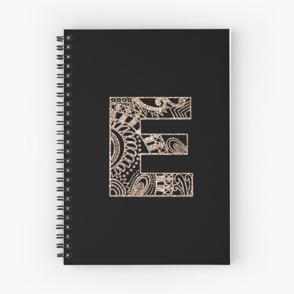 Item preview, Floral Mandala Monogram E| Mandala Monogram E designed and sold by ModernStyleBoho.