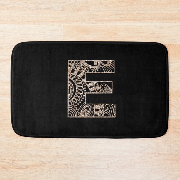 Item preview, Floral Mandala Monogram E| Mandala Monogram E designed and sold by ModernStyleBoho.