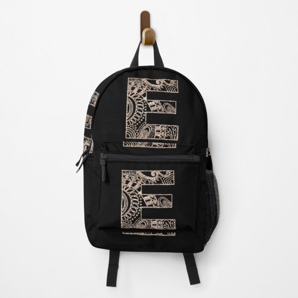 Item preview, Floral Mandala Monogram E| Mandala Monogram E designed and sold by ModernStyleBoho.