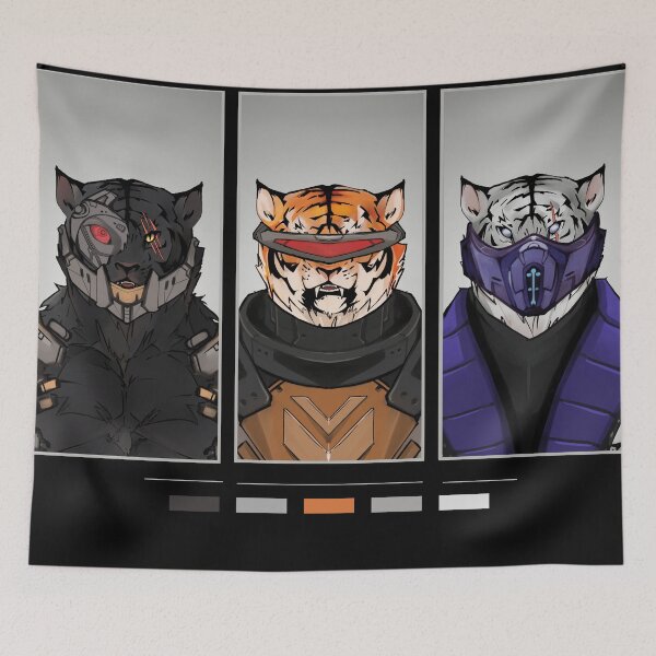 Item preview, Tiger Tournament - Trio designed and sold by MMXXXII.