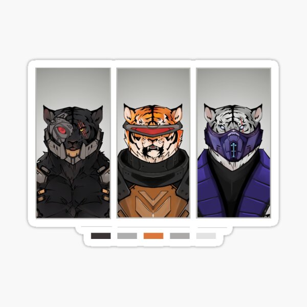 Tiger Tournament - Tiger Cerberus Art Board Print for Sale by