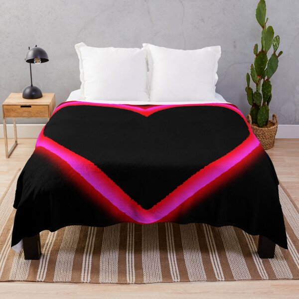 Item preview, 1980s Pink Neon Glowing Heart, Single Image Version designed and sold by Nicolette Olivier.