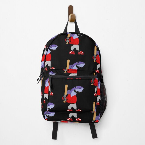 Item preview, Funny Shark Playing Baseball Sports designed and sold by Nature's Fancy.