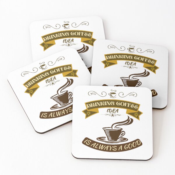 Item preview,  Drinking Coffee designed and sold by yassooarts.