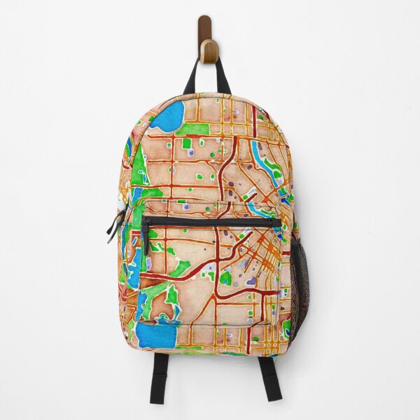 Item preview, Abstract Watercolor Map, Minneapolis designed and sold by K. Flo Razowsky.