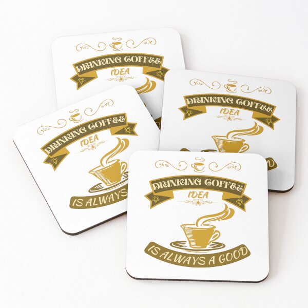 Item preview,   Drinking Coffee designed and sold by yassooarts.