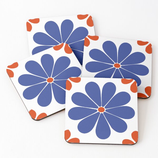Artikelvorschau, Talavera-Blaues Gänseblümchen entworfen und verkauft von Jennifer Geiger Art.