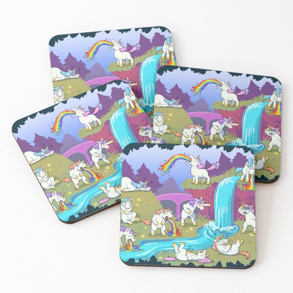 Item preview, The Valley of Sick Unicorns designed and sold by JadedSketch.