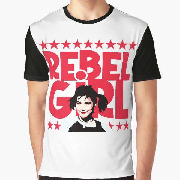 Vista previa del artículo con la obra «Chica rebelde», diseñado y vendido por iggystardust.