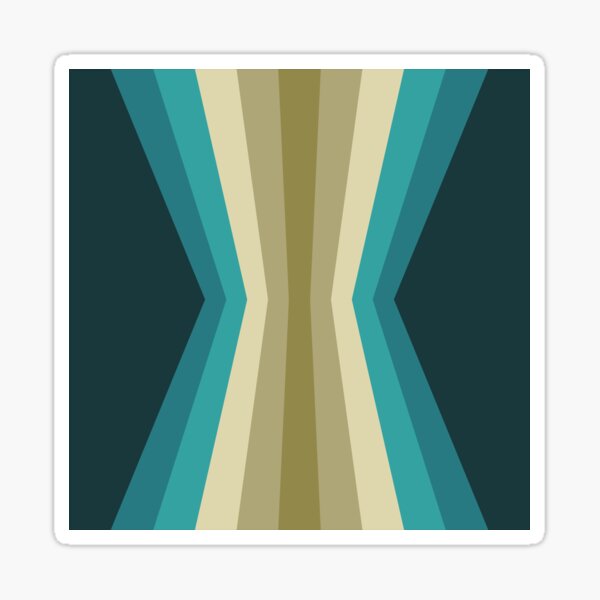 Vista previa del artículo con la obra «Reflexión del arco iris en estilo retro», diseñado y vendido por BattaAnastasia.