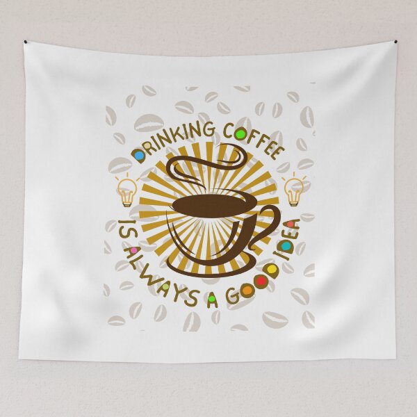 Item preview,   Drinking Coffee designed and sold by yassooarts.