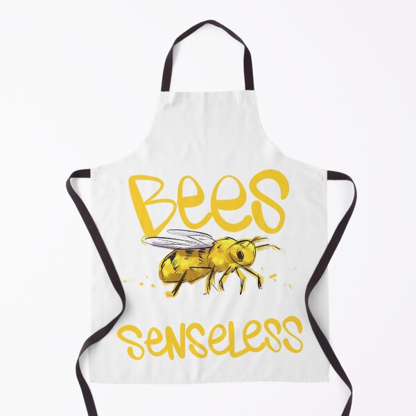 Item preview, Without Bees is Senseless - Funny wholesome Bee designed and sold by omgsavariya.
