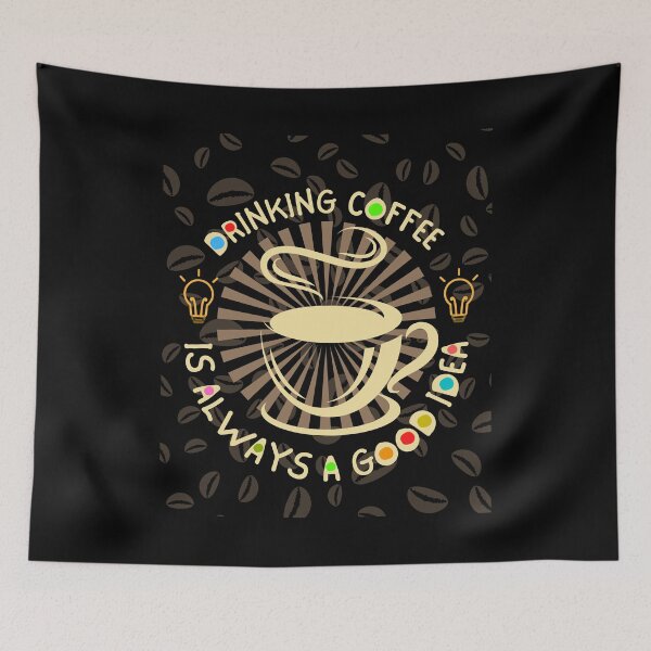 Item preview, Drinking Coffee designed and sold by yassooarts.