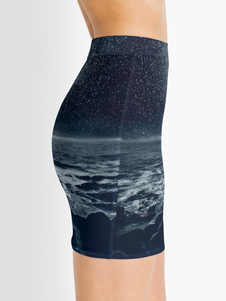 Thumbnail 2 of 4, Mini Skirt, the Dreaming Ocean designed and sold by Dirk Wuestenhagen.