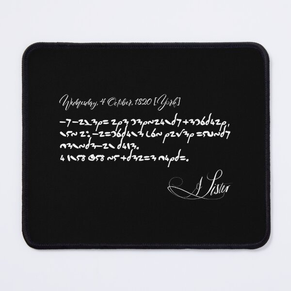 Item preview, "Gentleman-Like" Diary Entry - Anne Lister - Gentleman Jack designed and sold by GJbyRequest.
