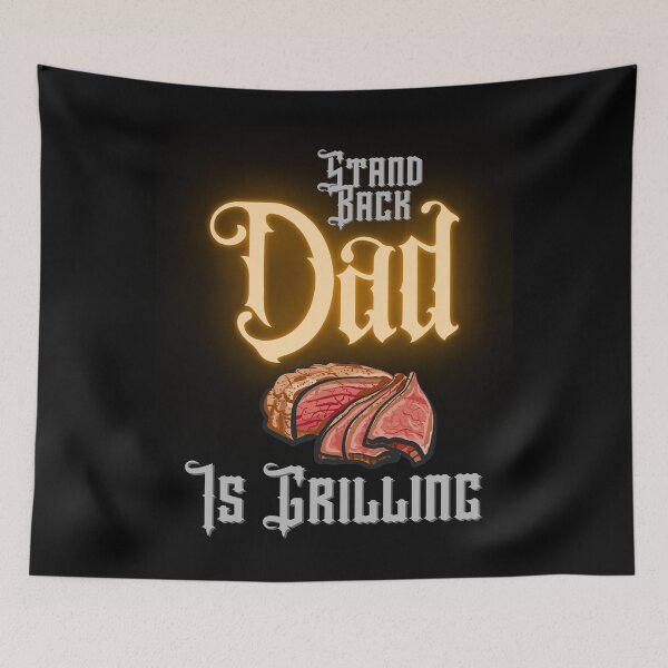 Item preview, Stand Back Dad Is Grilling Father's Day Cool Classic designed and sold by Alieso.