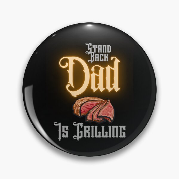 Item preview, Stand Back Dad Is Grilling Father's Day Cool Classic designed and sold by Alieso.