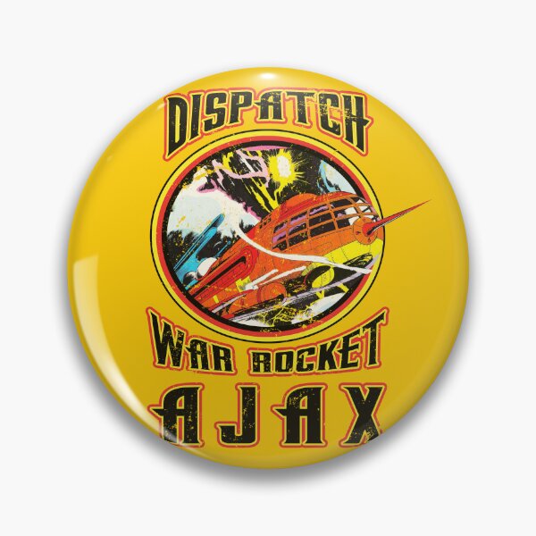 Item preview, Distressed Dispatch War Rocket Ajax designed and sold by TeeArcade84.