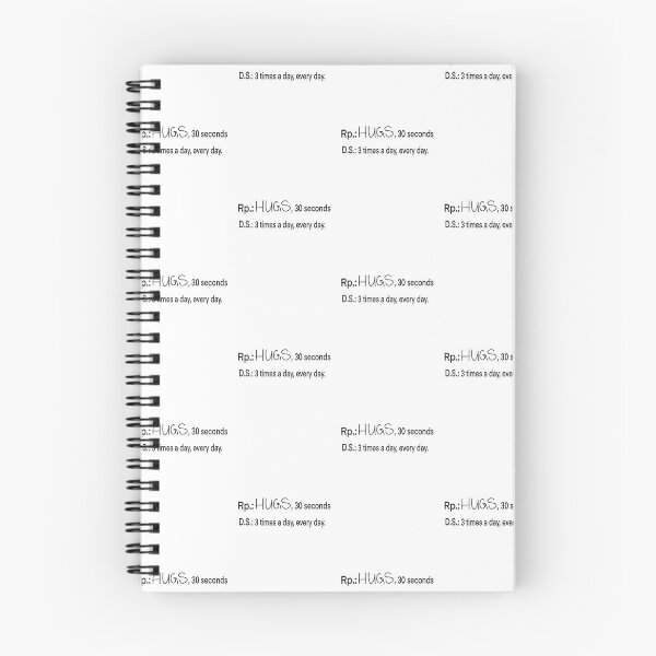 Item preview, Hugs.  Medical recipe for pharmacist  designed and sold by Drevych-shop.