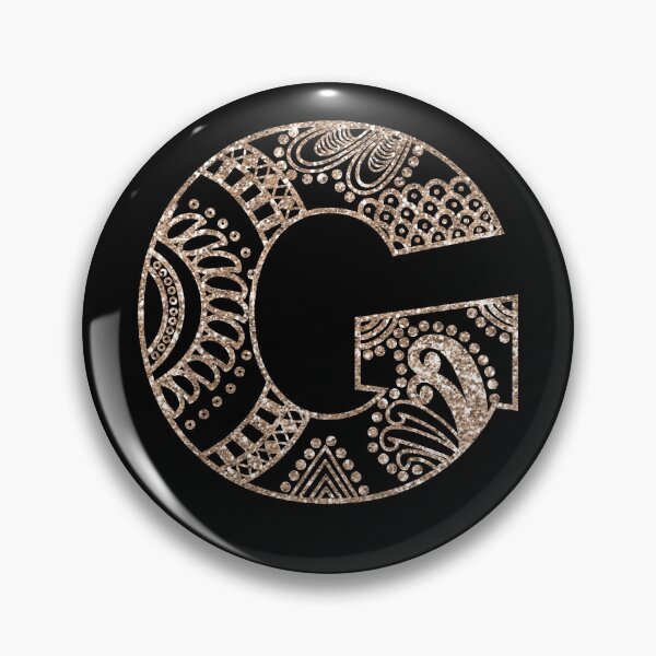 Item preview, Flora Mandala Monogram G| Mandala Monogram G designed and sold by ModernStyleBoho.