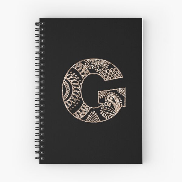 Item preview, Flora Mandala Monogram G| Mandala Monogram G designed and sold by ModernStyleBoho.