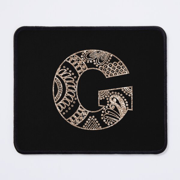 Item preview, Flora Mandala Monogram G| Mandala Monogram G designed and sold by ModernStyleBoho.