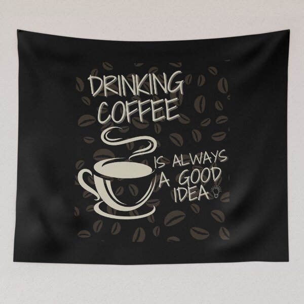 Item preview,  Drinking Coffee designed and sold by yassooarts.