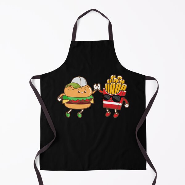 Item preview, Burger and fries high five designed and sold by pnkpopcorn.