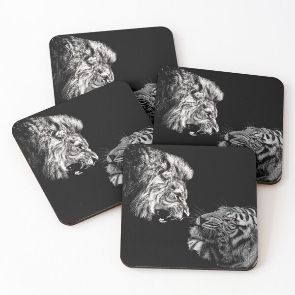 Item preview, "LION VS TIGER"  designed and sold by johnnyssandart.