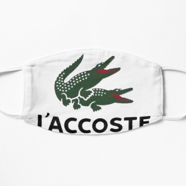J’ACCOSTE Logo Funny logo Flat Mask