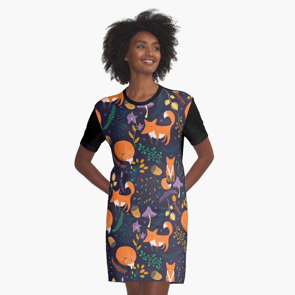 Item preview, Graphic T-Shirt Dress designed and sold by JuliaBadeeva.
