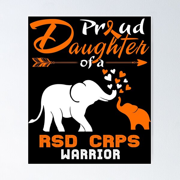 Item preview, Proud Daughter Of A RSD CRPS Warrior  designed and sold by Hatjar.