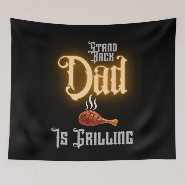Item preview, Stand Back Dad Is Grilling Grill Quote For Summer Parties designed and sold by Alieso.