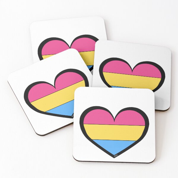 Item preview, Pansexual Heart designed and sold by Comfort-Station.