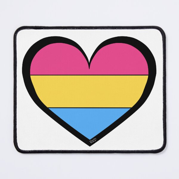 Item preview, Pansexual Heart designed and sold by Comfort-Station.