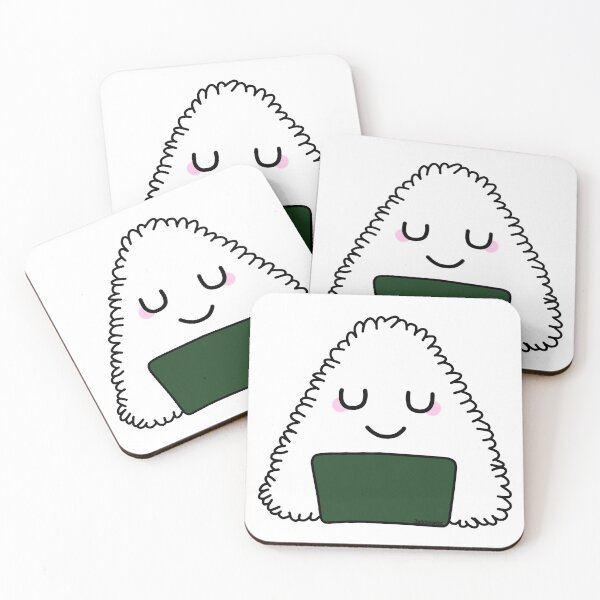 Item preview, Sleeping onigiri - Japanese food collection designed and sold by rainbowcho.