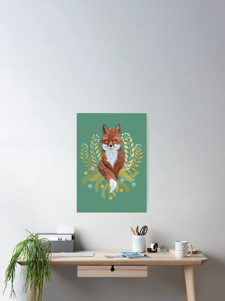 Thumbnail 2 von 3, Poster, Fuchs designt und verkauft von Ruta.